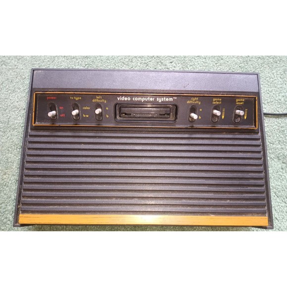 Woodgrain Atari Console - Picture 2 of 8